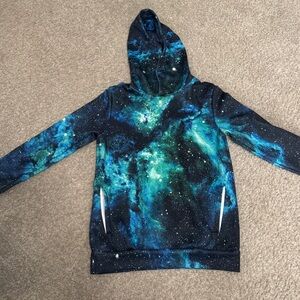 Galaxy Print Kids Hoodie